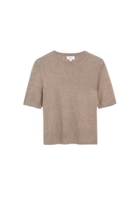 s.Oliver - Strickpullover, Kurzarm, für Damen - 85W0 BROWN