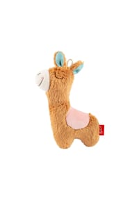 sigikid® - Greifling Lama ,  für Babys und Kinder - braun