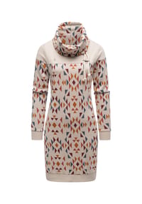 ragwear™ - Sweatkleid Chlloe Aztec YOUMODO - Dark Olive
