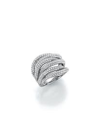 GIORGIO MARTELLO MILANO Ring mit weißen Zirkonia, Silber 925 Bild 1
