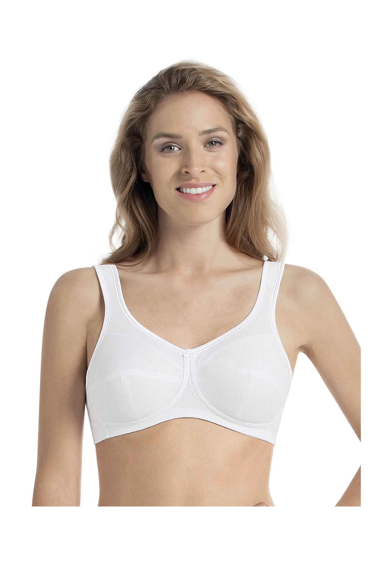 Anita Jana Entlastungs-Bh, BüGelloses Design, FüR Damen, Weiß, 100G