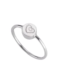 caї - Ring 925/- Sterling Silber ohne Stein - weiß
