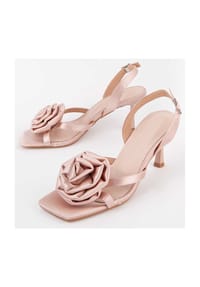 NYREX - Sandale Mit Absatz Florence Rosa - rosa