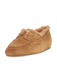 hōgl - Veloursleder Mokassin - Camel