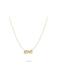 Echtzeit - Halskette "LOVE" - gold