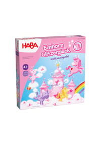 HABA - Stapelspielzeug Einhorn Glitzerglück - Die Wolkenstaplei - 