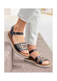 heine - Sandalette - camel-leofarben