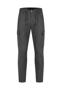 INDICODE - Leinenhose Cargo Leonardo - Army