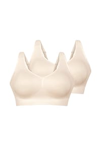 Anita - Bustier 2er Pack Lotta Prothesen BH - Creme / beige