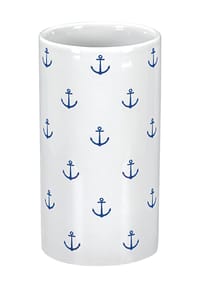 Kleine Wolke® - Zahnputzbecher, Anchor - weiß