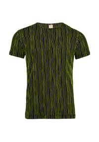 Manstore - T-Shirt M2615 Casual Tee - black/lime
