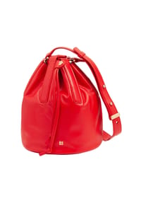 DuDu Filicudi - Filicudi Beuteltasche Leder 19 cm - back rosa
