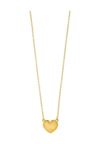 Leaf - Damen Kette mit Anhänger, 925er Silber  - GOLD