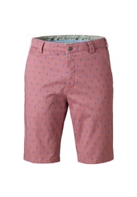 MEYER - Chino Bermuda B-Palma 1-3023 mit Pineapple-Print - blau