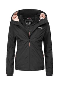 MARIKOO® - Übergangsjacke Erdbeere - Anthracite