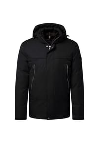 pierre cardin - Jacke mit Kapuze - Schwarz