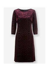 Witt - Jersey-Kleid - burgund-gemustert