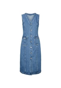 VERO MODA® - Kleid - Medium Blue Denim