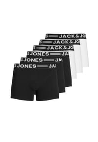 JACK & JONES - Retro Short / Pant 6er Pack Sense - Light grey melange