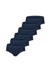 JOOP! - Herren Slips, 6er Pack - Everyday, Basic, Cotton Stretch, Logo - Blau