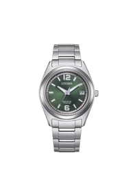 CITIZEN® SUPER TITANIUM - Damenuhr - SILBER/GRÜN