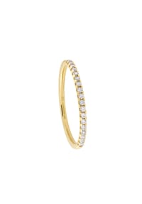 MONCARA - Damen Ring, 585er Gold, 23 Diamanten zus. ca. 0,20 Karat - Gelbgold