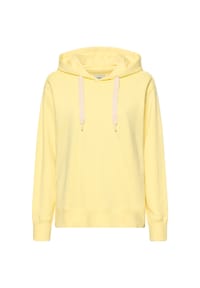 camel active - Hoodie aus reiner Baumwolle - Limonengelb