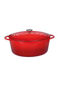 KÜCHENPROFI Bratentopf "Provence", oval - PROVENCE - CLASSIC RED