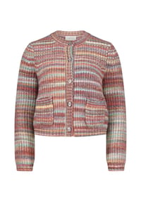 CARTOON - Cardigan mit Rundhalsausschnitt - Pink/Green