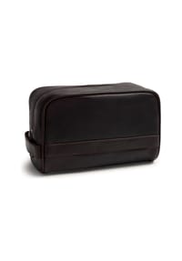 The Chesterfield Brand Tavira - Tavira Kulturbeutel Leder 18 cm - black