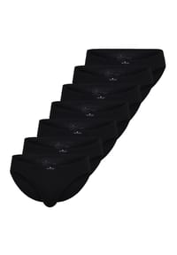 TOM TAILOR - Slip, 7er-Pack, Logo-Patch, uni, für Herren - 0110 WEIß-HELL-UNI