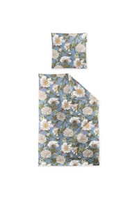 irisette® - Mako-Satin Bettwäsche Set Wave 8777 - 20 sky