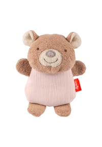 sigikid® - Greifling Bär sigibaby ,  für Babys und Kinder - rosa