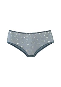 LASCANA - Panty Thea, Stickerei, für Damen - 27 PETROL