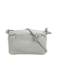 Cluty - Umhängetasche Echt Leder, Made In Italy - beige