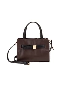 DuDu - Schultertasche Leder 23 cm - brown