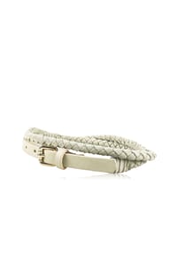 collezione alessandro® - Ledergürtel London Made in Italy - natur