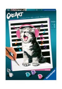 Ravensburger Malen nach Zahlen "Kitten Karaoke" - ARTS & CRAFTS - 