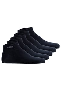 BOSS - Sneakersocken, 5er-Pack, Baumwolle-Mix, für Herren - Blau