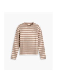 Levi's® - Pullover Brandy, Rippblende, für Damen - 43 BEIGE