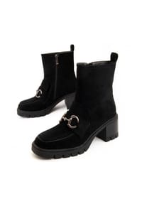 NYREX - Absatzstiefel Vareli Schwarz - schwarz