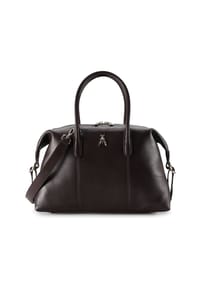 PATRIZIA PEPE - Shopper Tasche Leder 35 cm - deep chocolate
