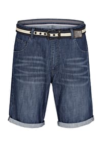 JAN VANDERSTORM - Jeansbermuda LENAS - blau