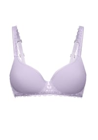 CALIDA - Damen Spacer-BH mit Bügel, Komfort Rücken Natural Comfort Lace - orchid petal