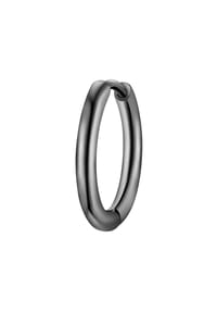 TRUE REBELS - Herren Ohrringe aus Edelstahl in gunmetal - gunmetal