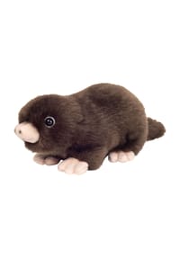 HERMANN Teddy COLLECTION® - Kuscheltier Maulwurf, 17 cm - mehrfarbig