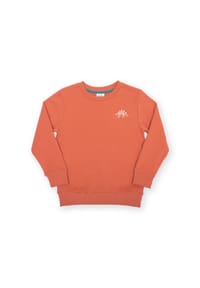 KITE - Kinder Dino Discovery Sweatshirt Bio-Baumwolle - orange