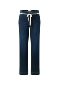 ANGELS - Jeanshose Lara, Bindegürtel, für Damen - 3158 DARK INDIGO