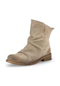Felmini - Veloursleder Stiefelette - Braun/Grau