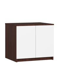 Akord - Kleiderschrank-Aufsatz S60 mit 2 Türen und 2 Einlegeböden - artisan-eiche